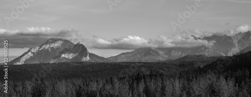 Panorama Tatr z Murzasichla