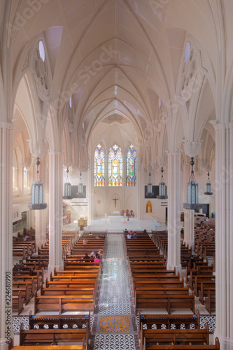 Canvas Print Public church in singapore