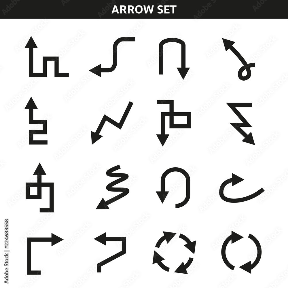 arrow icons set arrow icons set