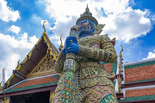 タイ王宮の守り神(Thai Grand  Palace)