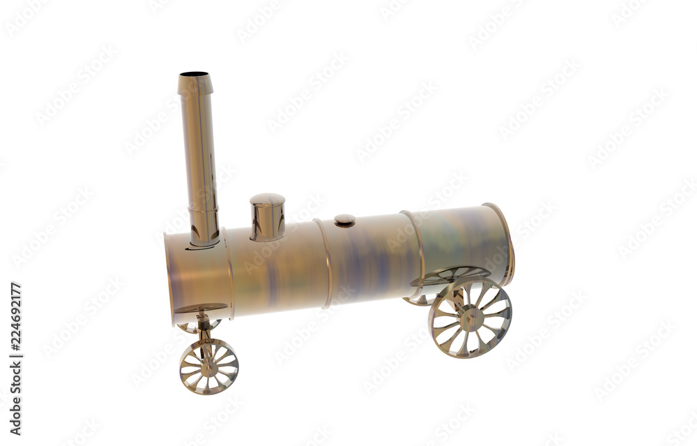 Dampfkessel Fahrzeug
