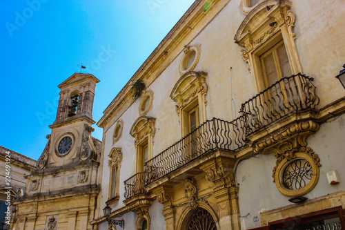 the beautiful city of galatina, in Salento photo