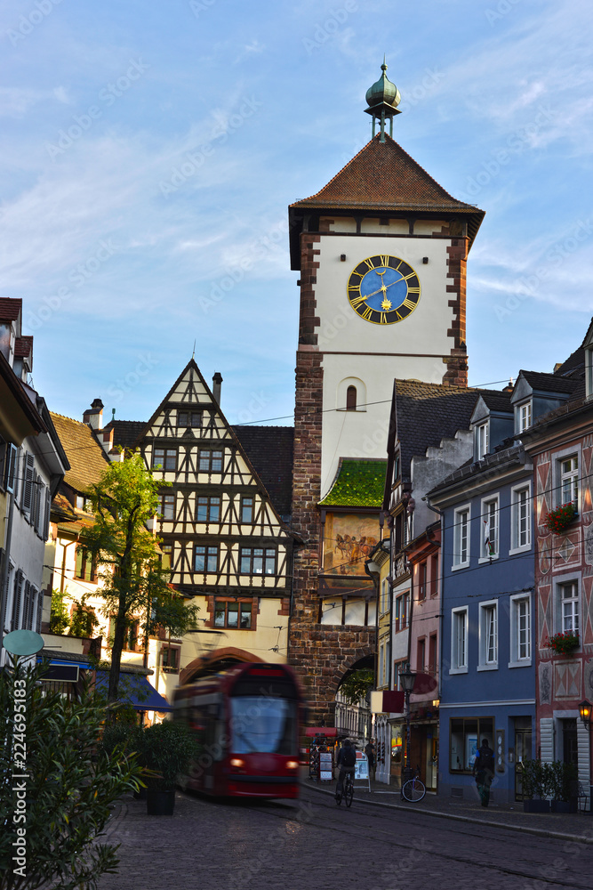 Obraz premium Freiburg, Schwabentor