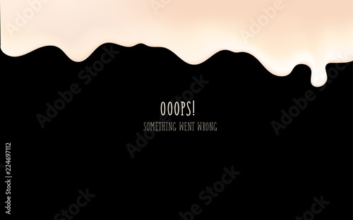 Error page 404 for the website. 