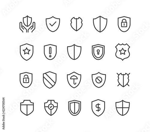 Set of Hands Support Vector Line Icons. Editable Stroke. 48x48 Pixel Perfect.