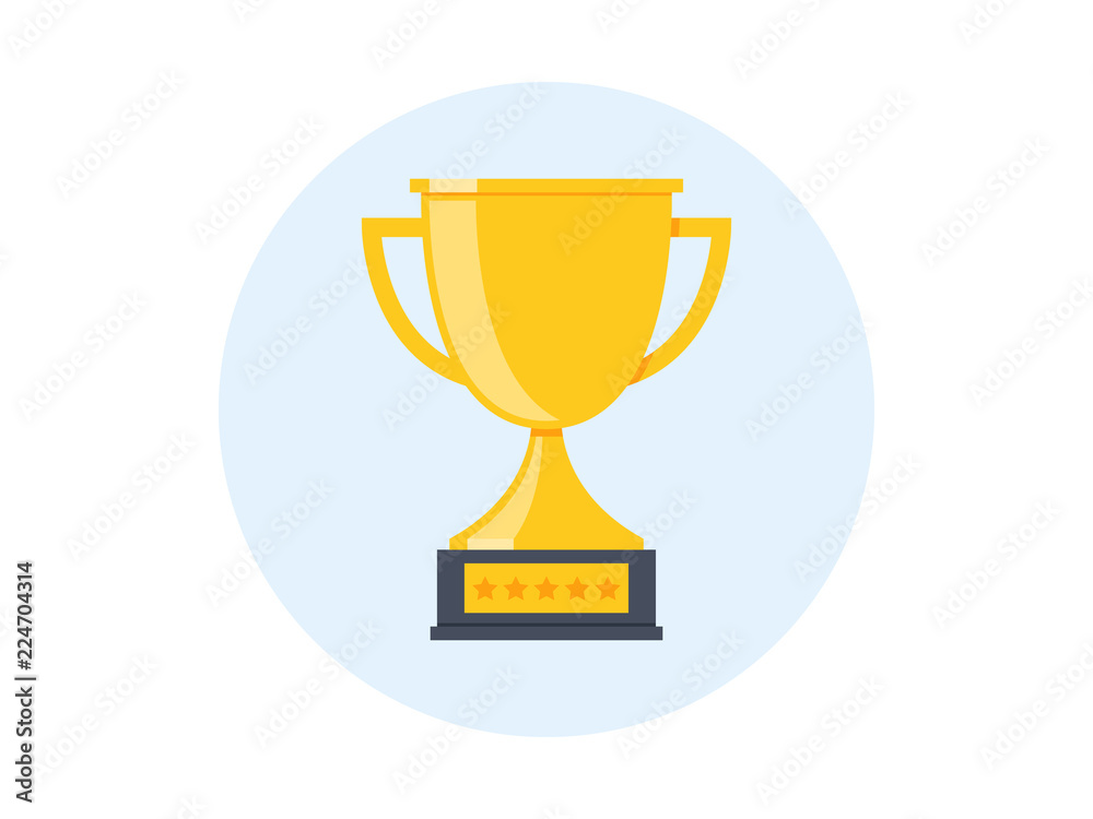 Trophy Cup Vector Flat Icon Trophy Cup Vector Flat Icon