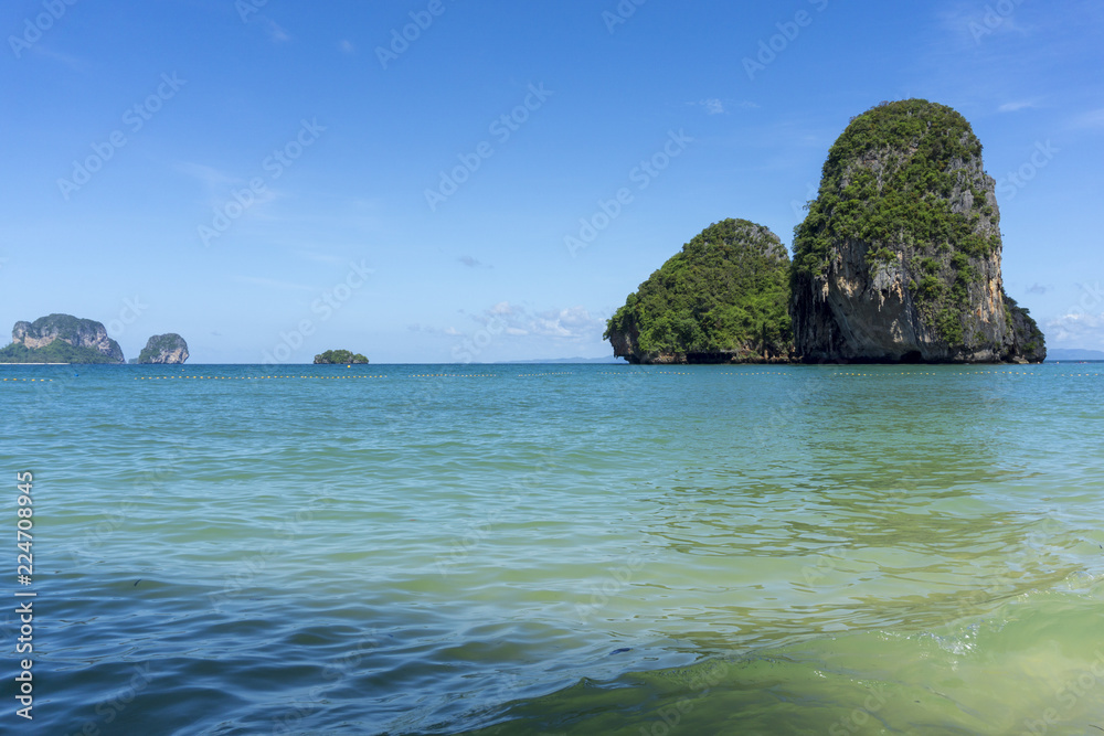 Obraz premium Railay Beach spot in Krabi Thailand