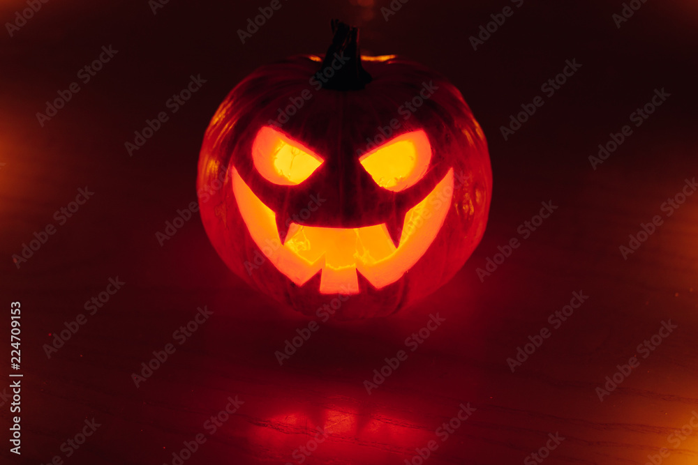 jack-o-lantern pumpkin glow light, Halloween background jack-o-lantern pumpkin glow light, Halloween background