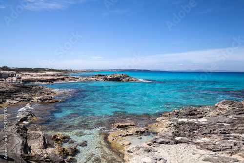 Fototapeta Naklejka Na Ścianę i Meble -  Costa di Formentera