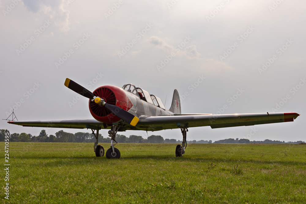 Russian war plane from the Second World War Russian war plane from the Second World War