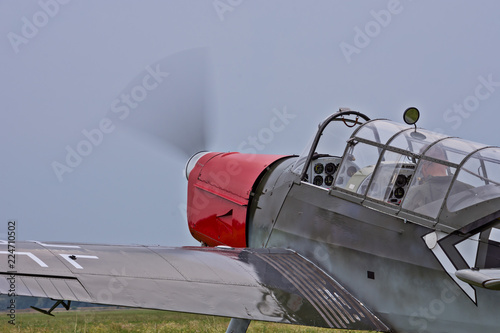 German fighter plane from World War II