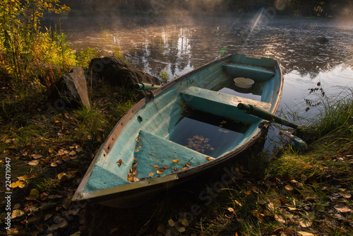Discarded boat