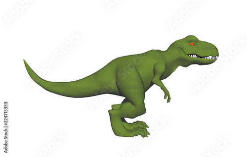 Grüner Tyrannosaurus Dinosaurier