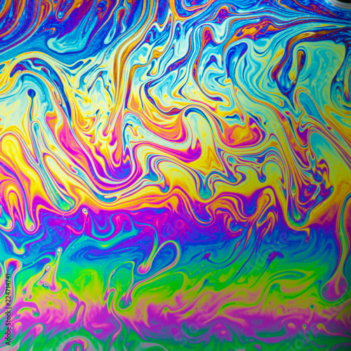 Beautiful psychedelic abstract