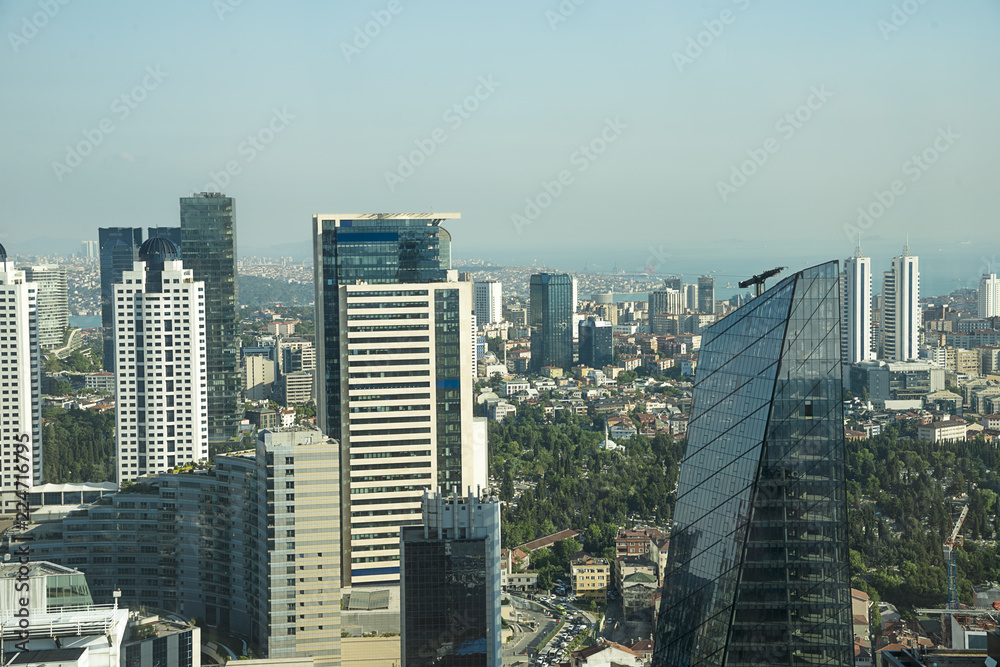 Naklejka premium Downtown Istanbul