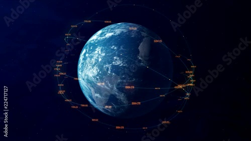 Digital World Connection Background