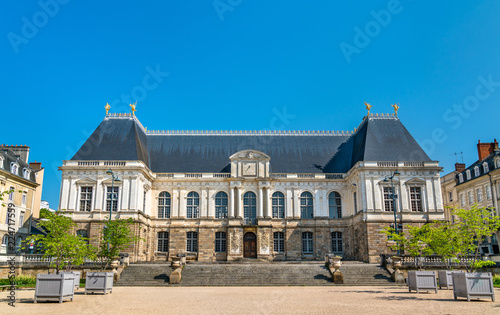 Palace of Parliament of Brittany in Rennes, France