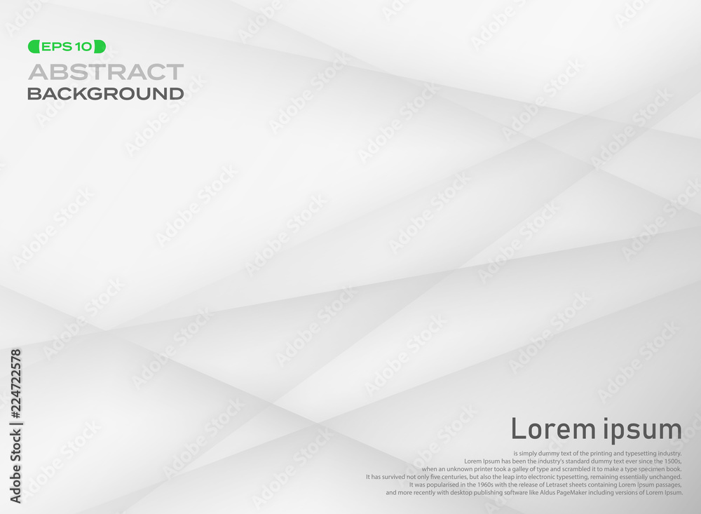 Fototapeta premium Abstract of gray geometric pattern background.