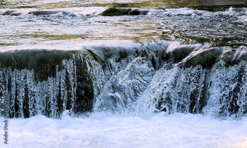 waterfall in Rastoke, Croatia