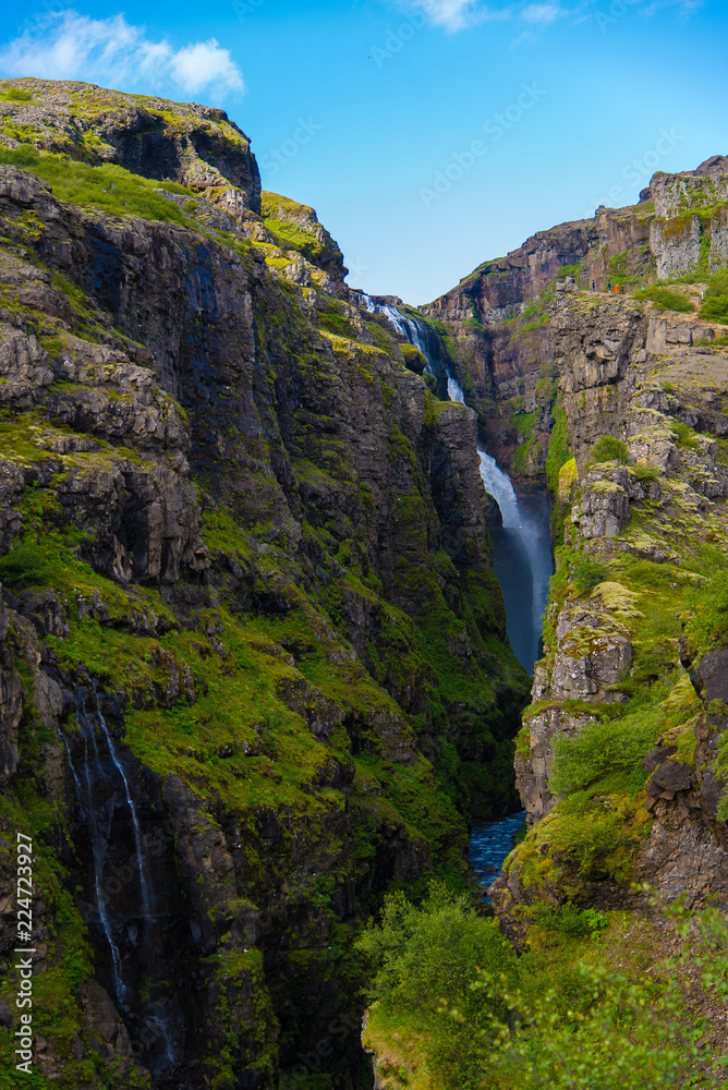 Gylmur, Iceland's second highest waterfall