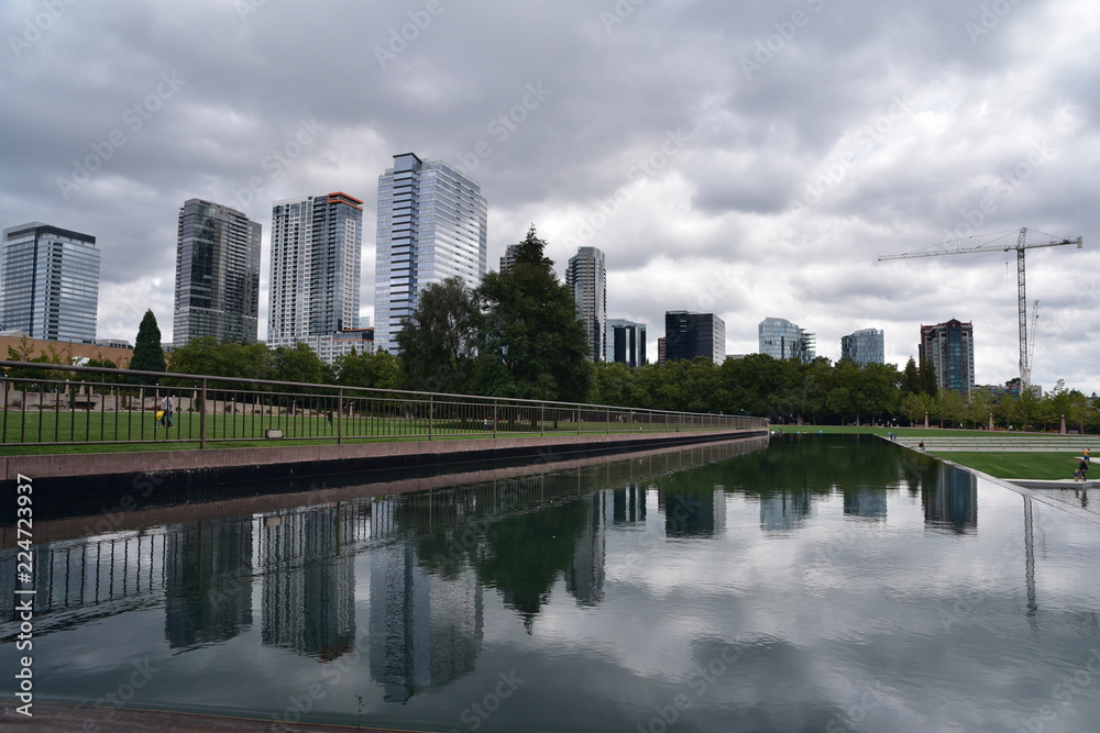 Fototapeta premium Bellevue Skyline