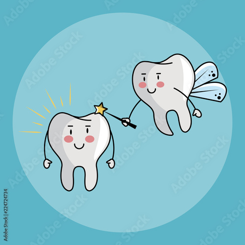 Tooth fairy and dental care