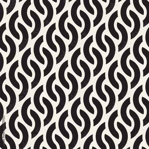 Vector seamless pattern. Modern stylish abstract texture