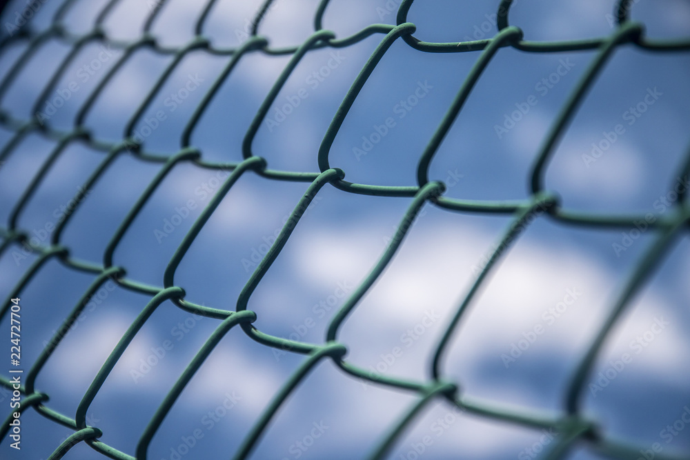 Fototapeta premium wire fence