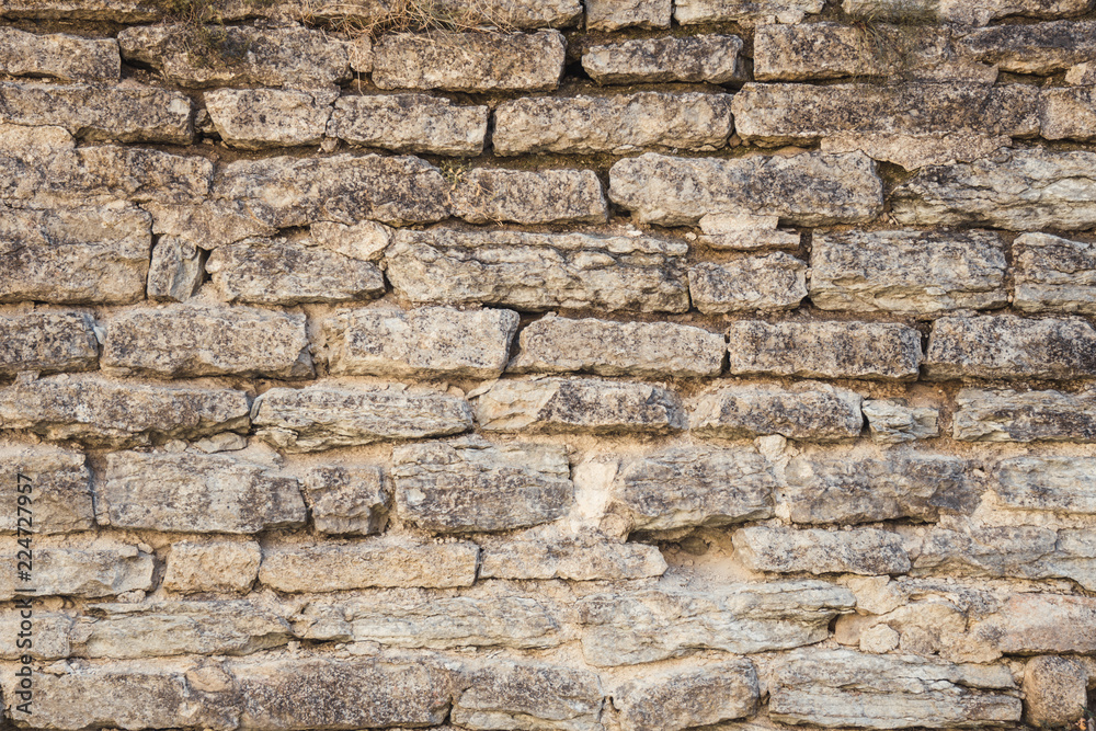 Stone wall of an ancient monastery destroyed during the Livonian War in the Middle Ages Stone wall of an ancient monastery destroyed during the Livonian War in the Middle Ages