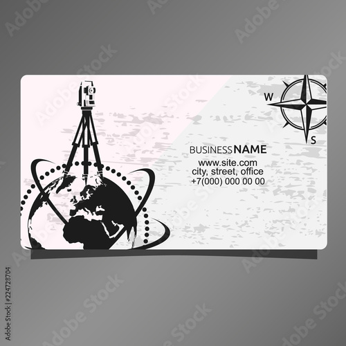 Business card of Geodesy and Cartography