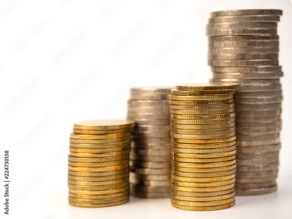 rows of coins, business . for finance and banking concept.. rows of coins, business . for finance and banking concept..