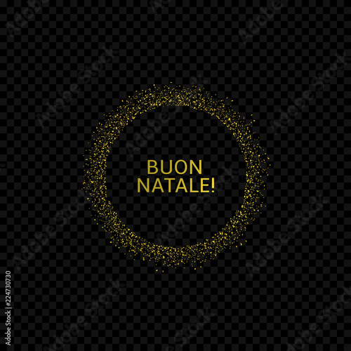 Italian Christmas label