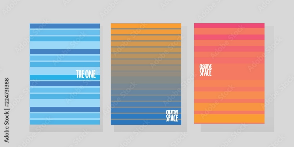 Document template. Strips background for your design 