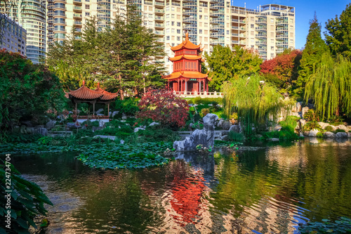 Canvas Print Chinese Garden of Friendship in Sydney, Australia
