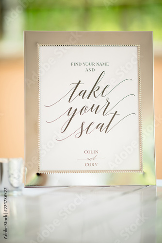 Wedding Guest Seating