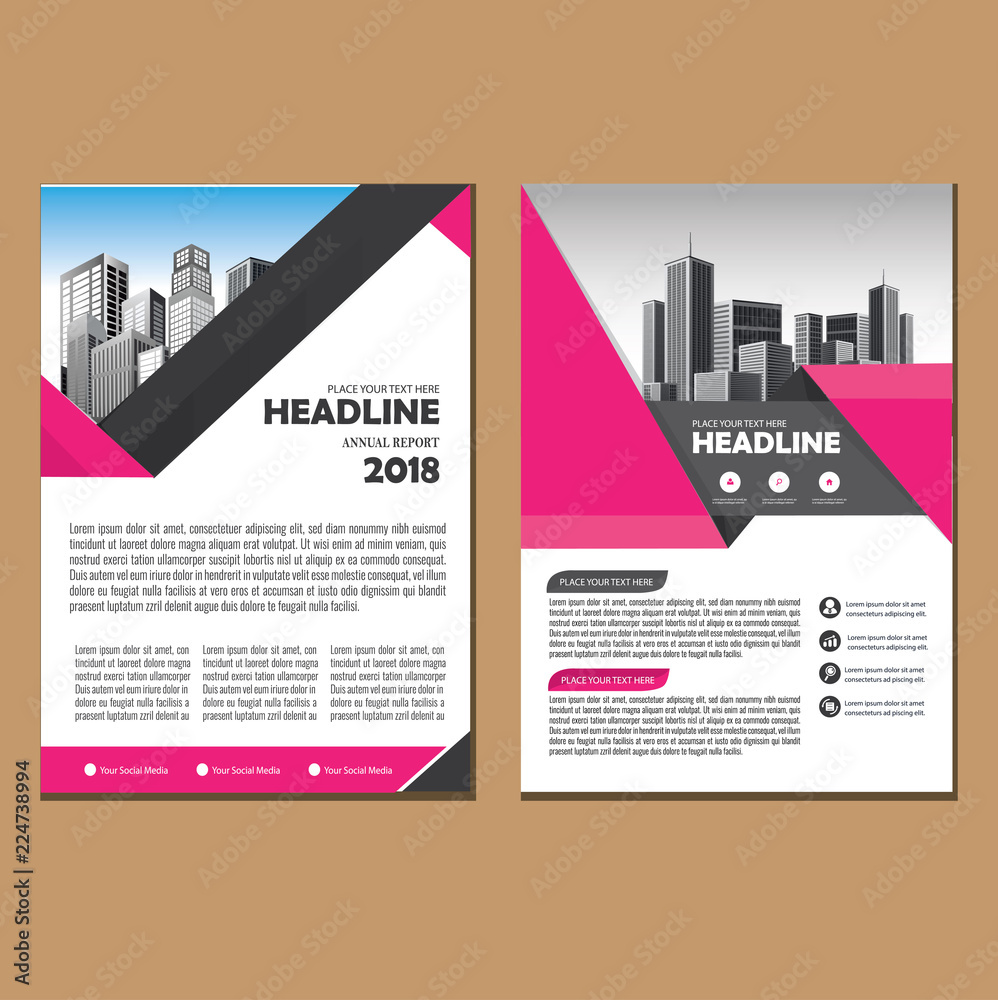 vector design for cover, layout, brochure, magazine, catalog, and flyer
