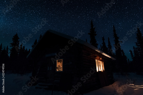 Cabin nights © Ansel