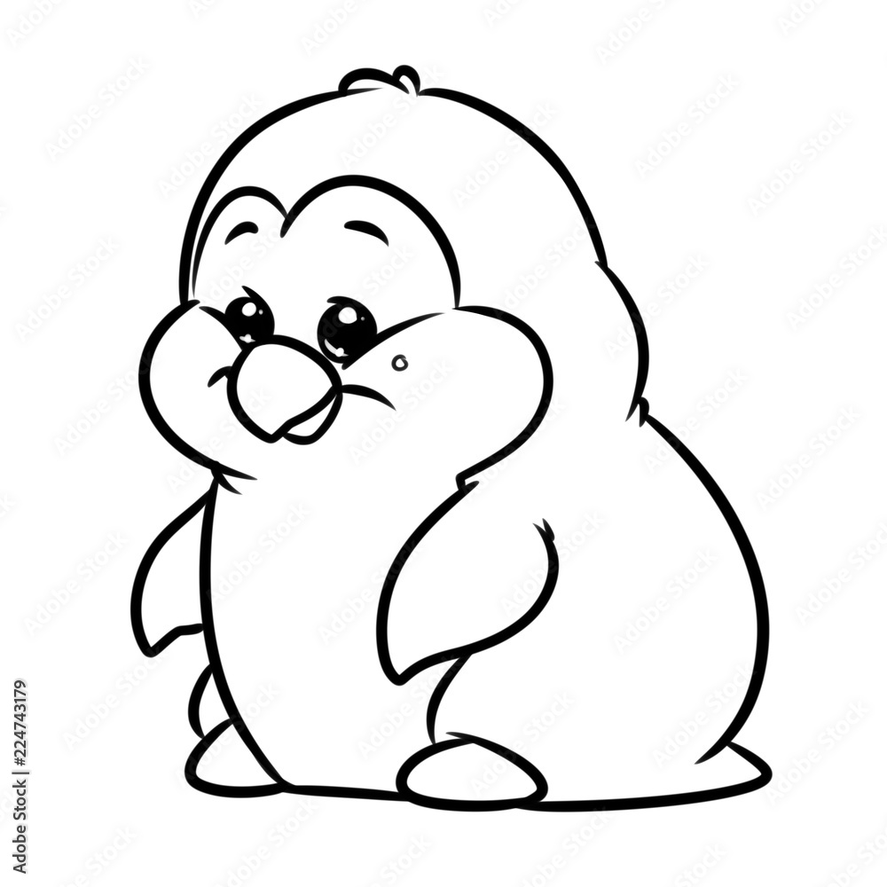 Blue little penguin cartoon illustration isolated image coloring page
Blue little penguin cartoon illustration isolated image coloring page