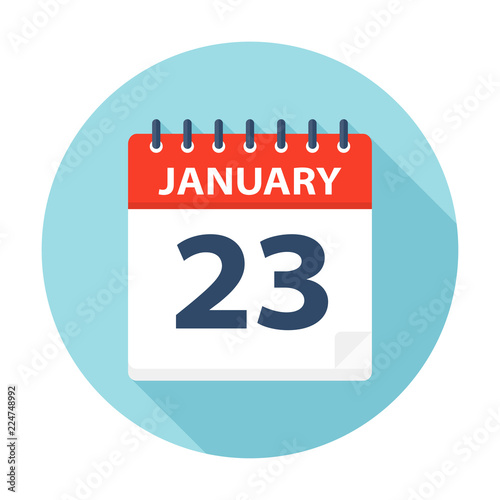 January 23 - Calendar Icon
