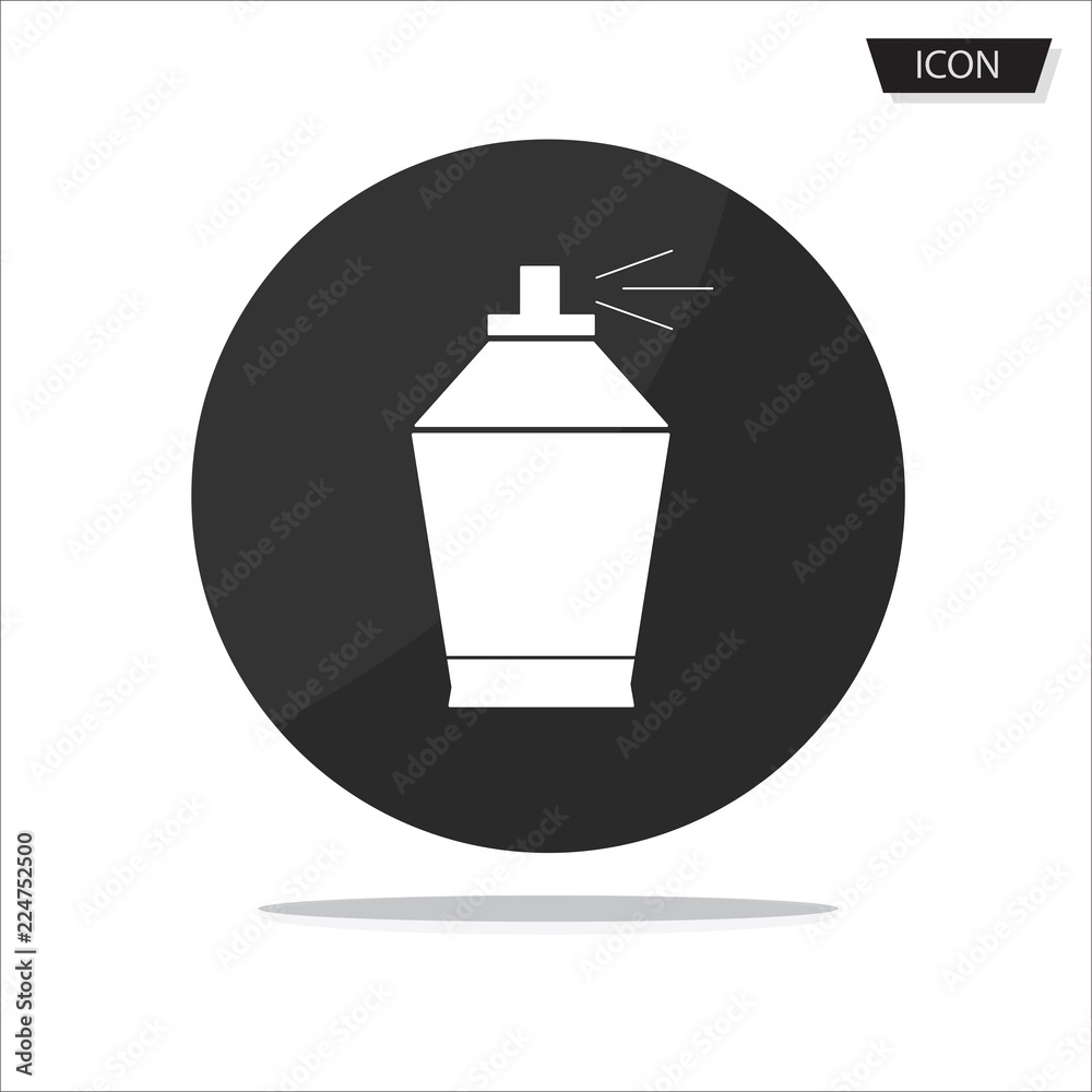 Spray icon vector isolated on white background. Spray icon vector isolated on white background.