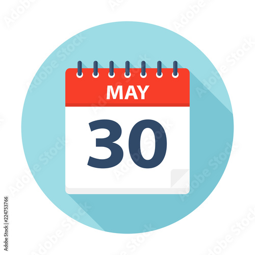 May 30 - Calendar Icon