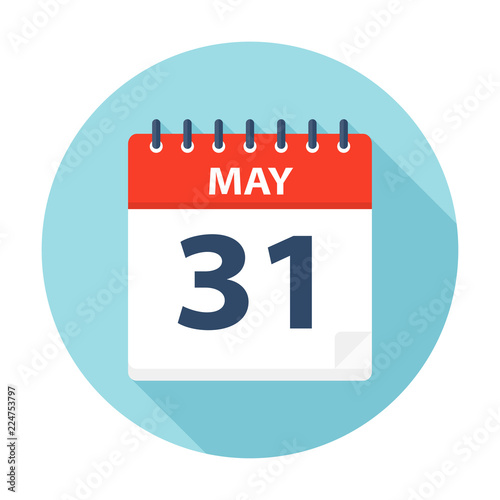 May 31 - Calendar Icon