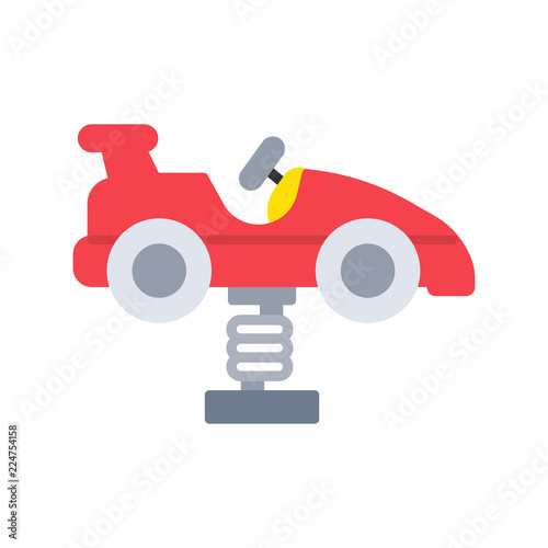 The car in the spring