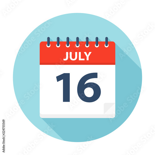 July 16 - Calendar Icon