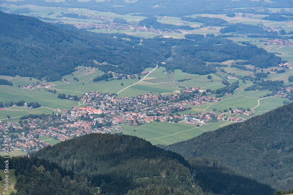 Fototapeta premium Landscape Kampenwand Bavaria