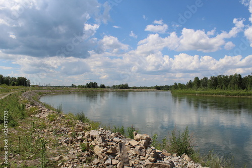 landscape with river