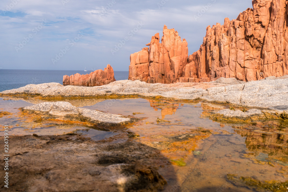 Porphyrfelsen - Roter Fels von Arbatax - Sardinien
