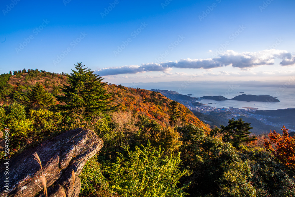 Naklejka premium 瀬戸の夕景