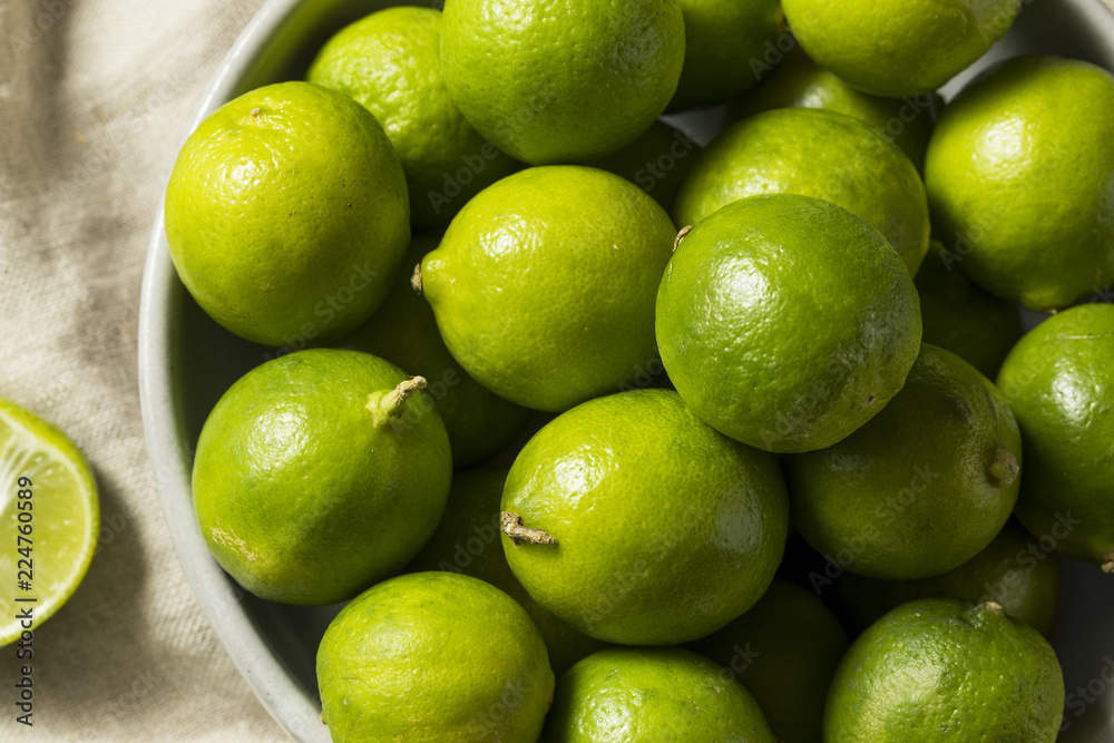 Raw Green Organic Key Limes