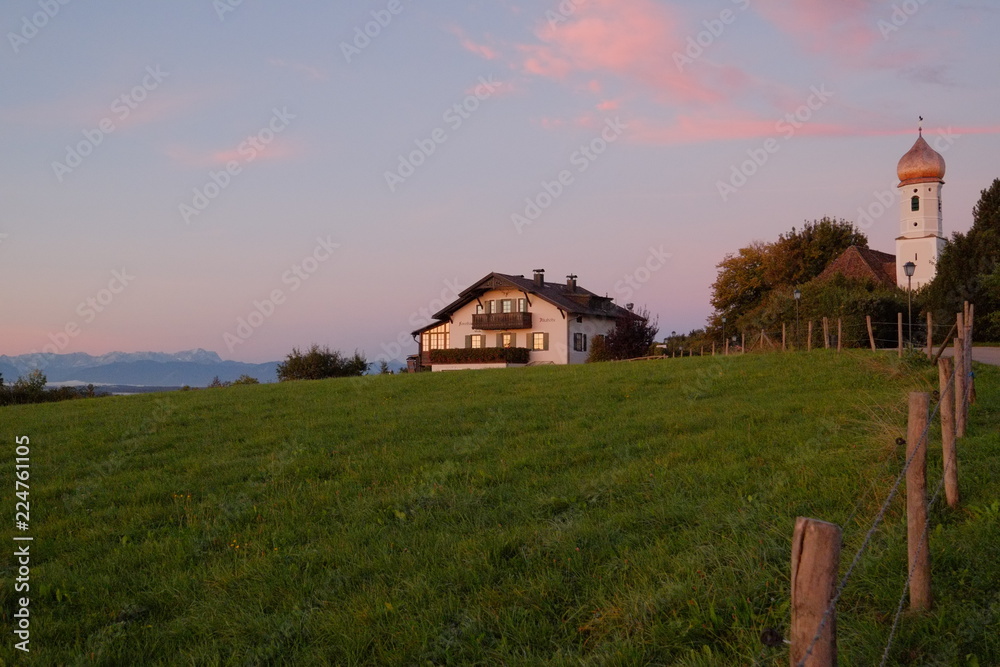 Morgenstunde am Forsthaus Ilkahöhe Morgenstunde am Forsthaus Ilkahöhe